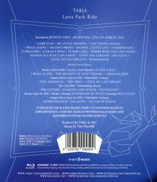 Tarja Turunen (ex-Nightwish): Luna Park Ride - Live 2011, Blu-ray Disc