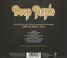 Deep Purple: Graz 1975, CD