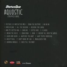 Status Quo: Aquostic (Stripped Bare) (Boxset) (CD + 7" Single + T-Shirt Gr. L), 1 CD, 1 Single 7" und 1 T-Shirt