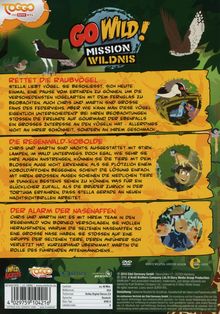 Go Wild! - Mission Wildnis Folge 13: Rettet die Raubvögel, DVD