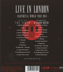 Babymetal: Live In London: Babymetal World Tour 2014, 2 Blu-ray Discs