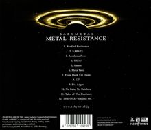 Babymetal: Metal Resistance, CD