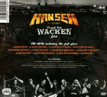 Kai Hansen: Thank You Wacken: Live, 1 CD und 1 DVD