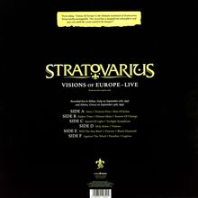 Stratovarius: Visions Of Europe - Live (remastered) (180g), 3 LPs