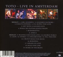 Toto: Live In Amsterdam (25th Anniversary Deluxe Edition), CD