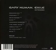 Gary Numan: Exile (Deluxe-Edition), CD