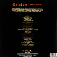 Rainbow: Live In Japan (180g) (Limited Edition), 3 LPs