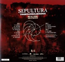 Sepultura: Metal Veins: Alive At Rock In Rio (180g) (Limited Numbered Edition) (Colored Vinyl), 2 LPs