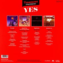 Yes: Treasures - A Vinyl Collection (180g) (Limited Numbered Boxset Edition), 9 LPs und 2 CDs