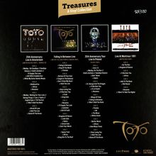 Toto: Treasures - A Vinyl Collection (180g) (Limited Numbered Boxset Edition), 10 LPs und 1 CD