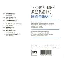 Elvin Jones (1927-2004): Remembrance, CD
