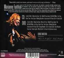 Marianne Faithfull: Live In Hollywood, 1 CD und 1 DVD