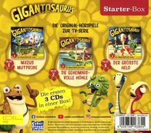 Gigantosaurus Starter-Box 1 (Folge 1-3), 3 CDs