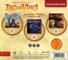 Leo da Vinci: Starter Box (Folge 1-3), 3 CDs