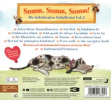 Summ, Summ, Summ! Die beliebtesten Schlaflieder Vol. 2, CD