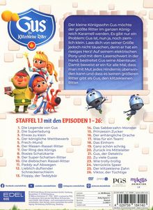 Gus - Der Klitzekleine Ritter Staffel 1 Box 1, 2 DVDs