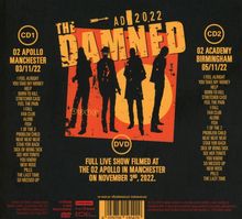 The Damned: AD 2022: Live In Manchester (Limited Edition), 2 CDs und 1 DVD