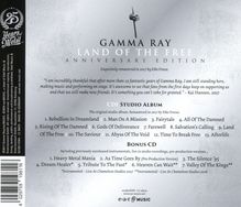 Gamma Ray (Metal): Land Of The Free(Anniversary Edition), 2 CDs