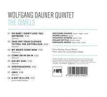 WOLFANG DAUNER QUINTET - THE OIMELS: Songtitel und Künstlerliste. MPS Logo unten rechts.