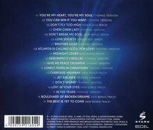 Nummerierte Songliste, darunter "YOU'RE MY HEART, YOU'RE MY SOUL" und "THE BEST IS YET TO COME". Logo unten rechts.