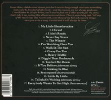 Eine Liste von 17 Songs mit Titeln wie "My Little Heartbreaker" und "Everybody Wants To Get High (Instrumental)".