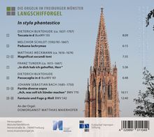 Die Orgeln im Freiburger Münster - Langschifforgel, CD