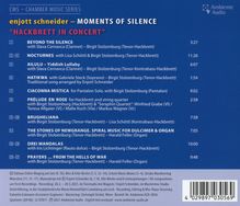 Enjott Schneider (geb. 1950): Moments of Silence - Musik mit Hackbrett, CD