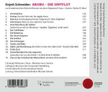 Enjott Schneider (geb. 1950): Abubu - Die Sintflut (Oratorium nach babylonischen Keilschrifttexten aus dem Gilgamesch-Epos), CD