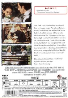 Zeit der Unschuld, DVD