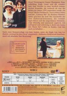 Sinn und Sinnlichkeit (1995), DVD