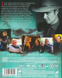Justified Season 4 (Blu-ray), 3 Blu-ray Discs