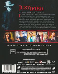 Justified Season 5 (Blu-ray), 3 Blu-ray Discs