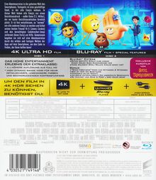 Emoji - Der Film (Ultra HD Blu-ray &amp; Blu-ray), 1 Ultra HD Blu-ray und 1 Blu-ray Disc