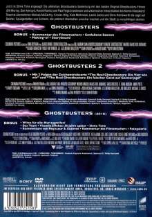 Ghostbusters 1-3, 3 DVDs