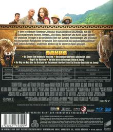 Jumanji: Willkommen im Dschungel (3D &amp; 2D Blu-ray), 2 Blu-ray Discs