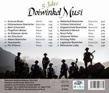 Doiwinkel Musi: 5 Jahre, CD