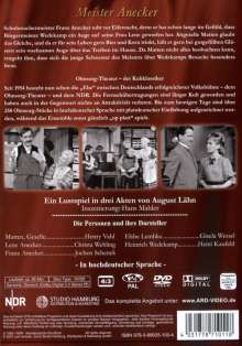 Ohnsorg Theater: Meister Anecker (hochdeutsch), DVD
