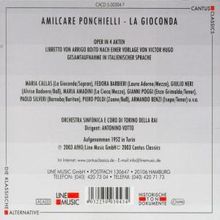 Amilcare Ponchielli (1834-1886): La Gioconda, 2 CDs