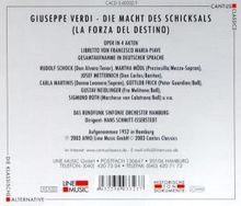 Giuseppe Verdi (1813-1901): La Forza del Destino (in dt.Spr.), 2 CDs