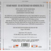 Richard Wagner (1813-1883): Die Meistersinger von Nürnberg (Teil 2), 2 CDs