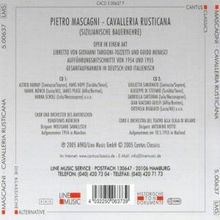 Pietro Mascagni (1863-1945): Cavalleria Rusticana (Aufnahmen in italienischer &amp; deutscher Sprache), 2 CDs