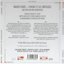 Maurice Ravel (1875-1937): L'enfant et les sortileges, 2 CDs