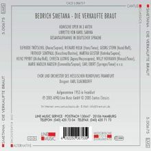 Bedrich Smetana (1824-1884): Die verkaufte Braut (in dt.Spr.), 2 CDs