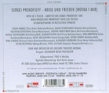 Serge Prokofieff (1891-1953): Krieg und Frieden op.91, 2 CDs