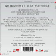 Carl Maria von Weber (1786-1826): Oberon, 2 CDs