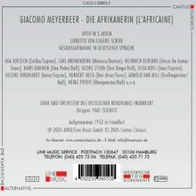 Giacomo Meyerbeer (1791-1864): L'Africana (in dt.Spr.), 2 CDs