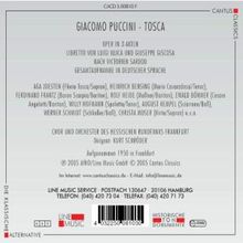 Giacomo Puccini (1858-1924): Tosca (in deutscher Sprache), 2 CDs