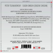 Peter Iljitsch Tschaikowsky (1840-1893): Eugen Onegin (in dt.Spr.), 2 CDs