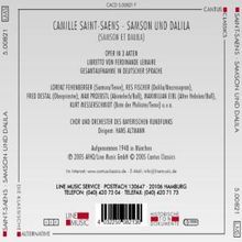 Camille Saint-Saens (1835-1921): Samson &amp; Dalila (in dt.Spr.), 2 CDs