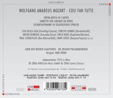 Wolfgang Amadeus Mozart (1756-1791): Cosi fan tutte, 2 CDs